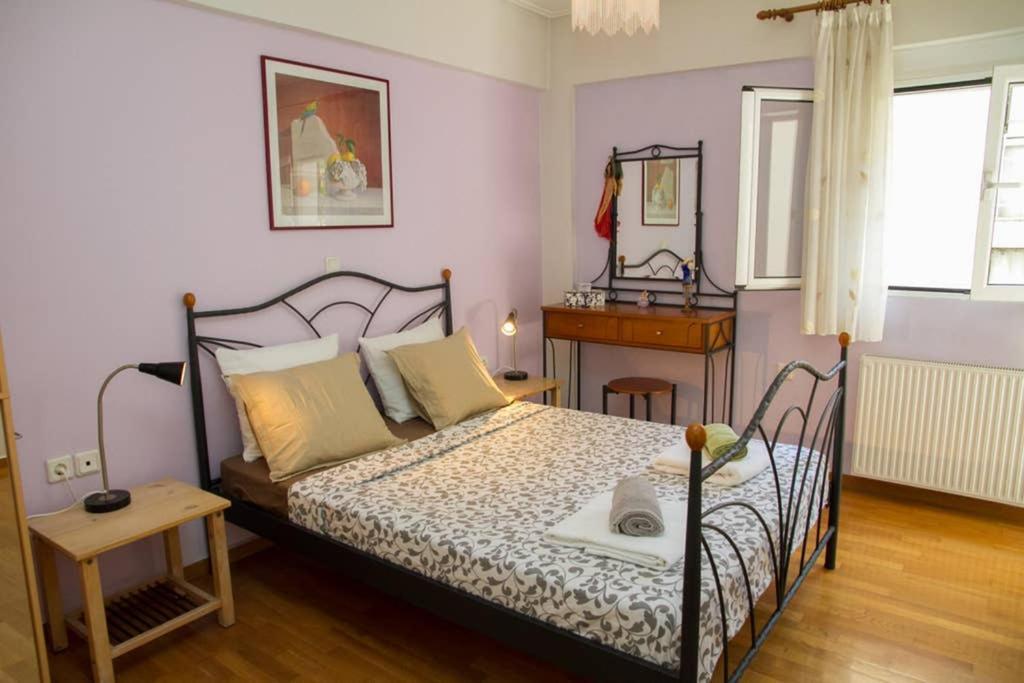 Spacious Family Flat Near Parthenon Free Parking Афины Экстерьер фото
