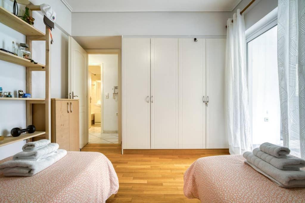 Spacious Family Flat Near Parthenon Free Parking Афины Экстерьер фото